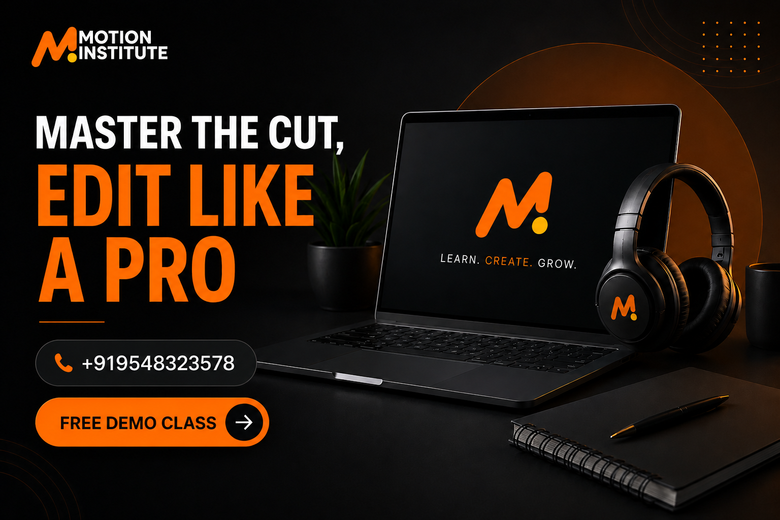 Video editing course with free demo class – Motion Institute