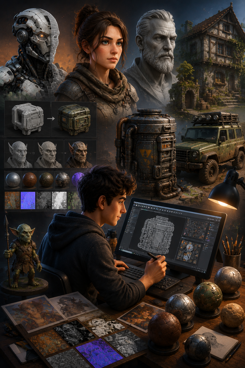 Diploma in 3D Modelling & Texturing